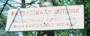 1997 Sign at top of trail