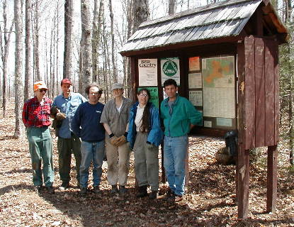 Old Ferncroft kiosk, relocated to Whiteface Intervale